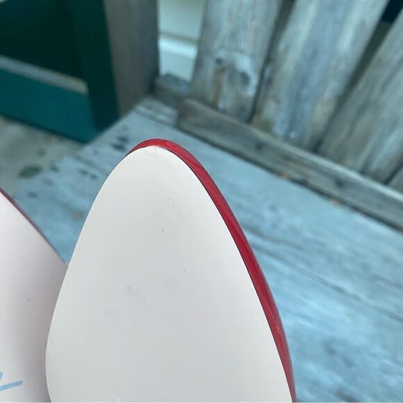 J Crew Pointed-toe heels in Italian patent leather 8.5 in red - Picture 8 of 11